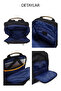 Unisex Black Fabric Backpack 26Sbd30096F - 3