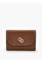 Solid Cardholder with Snap Button Closure
