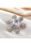925 Silver Flower Brooch - 5