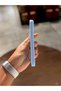 Baby Blue Phone Case Compatible with iPhone 12 Pro Premium Matte Silicone Cover Dirt and Stain Resistant Wipeable Surface Camera Protected Stylish and Minimalist Design Daily Use Case - 6