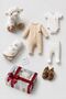 Baby Boy Premium Plush Toy 7 Piece Newborn Jumpsuit Body Blanket Gift Boxed Hospital Release