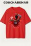 Sultans of the Net Printed Premium Oversize Cotton T-Shirt