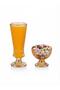 Coffee Cup with Water Glass Stand and Coffee Cup with Turkish Delight Cup for 6 People, 12 Pieces