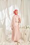 Twill Silk Scarf Watercolor Pink - 4