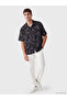 Esvab • Modern & Distinctive Standard Fit Embroidered Viscose Men's Shirt - 2