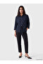Lcw Vision Navy Blue Striped Modal Blend Women's Shirt - 2