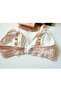 Wireless Pocket Bralette Pink Bra with Insertable Pads, Gathering Effect, Breathable, Lightweight, Natural Look, Adjustable - 6