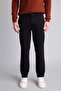 Regular Fit Normal Waist Flowy Fabric Side Pocket Trousers H4809Ax26Au - 3