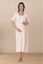 Effortt Muslin Fabric Maternity Nightgown and Dressing Gown 3085 - 2