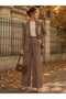 Collar Detailed Design Jacket and Trousers Set
