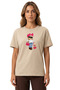 Women's Stone Bow Teddy Bear and Dog Printed T-Shirt 100% Cotton Comfortable Fit