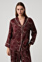 Patterned Comfortable Cut Pajama Set - 3