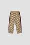 طفلة Sweatpants منقوشة