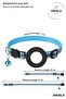 Cat Collar with Airtag Slot Adjustable Silicone Cat Neck Collar with Secure Buckle - 2