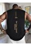 Men's oversized crew neck sleeveless t-shirt - longline