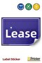 Renting Isg Warning Sign Sticker 70X100 cm