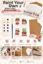 Kendin Boya Watercolor Postcard Set of 4 (Watercolor + Envelopes + Brush + Postcards)-T1587- - 3