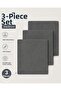 Microfiber Glass Drying Cloth Set of 3 |   Auto Glass Drying Cleaning Cloth |   Non-Marking Drying Cloth |   40X40