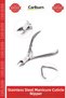 Special Production Professional Sharp Durable Autoclave Hygienic Stainless Steel Manicure Cuticle Nipper - 2