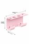 Wall Mounted Bathroom Organizer Hair Dryer Stand |   Hair Dryer Organizer Hanger |   Premium Bathroom Organizer - 3