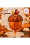 Nut Foil Balloon 58X41 cm Autumn Themed Helium Compatible Baby Shower Birthday Party Decoration