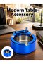 Metal Ashtray and Lighter Set Round Modern Design New Generation