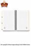 New Season Licensed Cardboard Cover Spiral Planner Notepad with Vivenca and Bookmark - 7