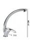 Dante Chrome Short Swan Sink Faucet Mix - 3
