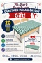 Elastic School Desk Cover 20Pcs 110X40 cm | Washable, Durable, Polyester Stain-Resistant Fabric (Teacher's Desk Gift) - 3