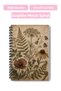 Vintage Botanical Floral Design A5 50 Sheets 100 Pages Spiral Ruled Notebook - 4