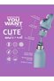 Asobu Bestie Elephant Kids Thermos Water Bottle |   Stainless Steel, Double Wall Vacuum Insulation, Lid with Straw - 2