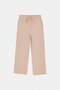 Beige 100% Cotton Plain Woven Boys' Trousers Tkdss26Pl00008 - 4