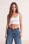 Brown-Ecru 2-Piece Women's Belt Takss26Ke00034 - 3