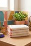 Set of 4 Face Towels 50X80Cm Tphss25Hvl00012 - 2