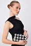 Gümüş Kadın Portföy & Clutch Çanta TAKSS26PY00020