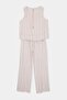 Beige Striped Top and Bottom Set Tdrss26Au00101 - 6