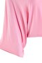 Pink Bat Sleeve Soft Flowy Knitted Plus Size Blouse Tbbaw27Af00012 - 8