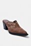 Mink Suede Women's Classic Heeled Shoes Takaw27To00001 - 3