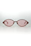 Pera Pink Metal Oval Sunglasses |   Retro Vintage |   Uv400 - 5