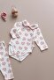 Puffy Sleep Heart Cookie Series Body Tights Set - 5