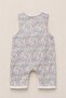 Isyis Floral Ruffle Baby Girl Romper - 3