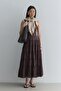 Layered Skirt Brown - 5