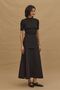 Mobile Belted Skirt Black - 5
