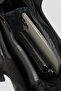 Eid Special Occasions Women's Black Shoulder and Hand Bag with Buckle - 5