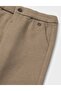 Baby Boy Velvet Fabric Pants 0-4 Years Old Brown - 3