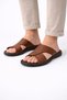 Kr.98 Anatomical Sole Genuine Leather Men's Slippers - 3