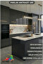 Glossy Anthracite Gray Self-Adhesive Cabinet Covering Foil 61 cm X 3 Meters