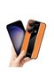 Xiaomi Redmi Note 13 Pro 4g Compatible Case Zebana Premium Leather Case Orange - 3