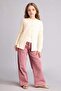 Crew Neck Cardigan for Girls G6979A826Sp - 2