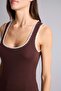 Slim Fit Round Neck Cotton Ribbed Undershirt F6276Ax26Sm - 5